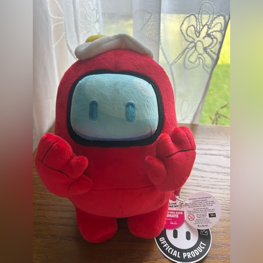 NWT Collectible Youtooz Among Us Fall Guys X Crewmate Plush Stuffie